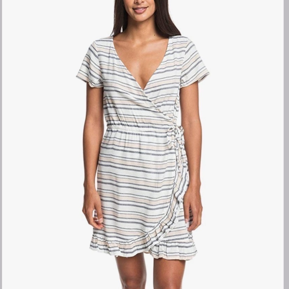 Roxy Women's Sun Dreamer Season Wrap Dress size S
